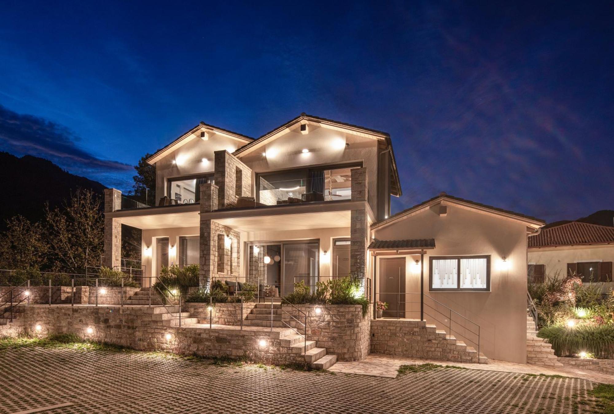 Evora Luxury Suites Mega Chorio Esterno foto
