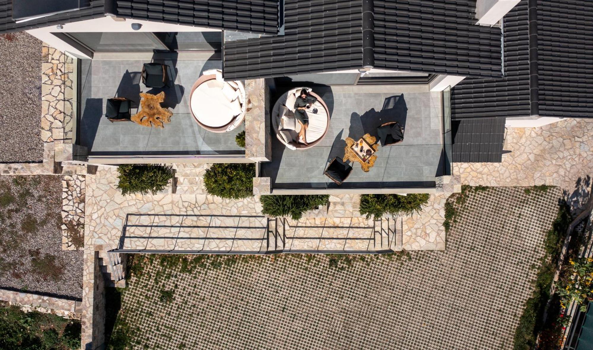 Evora Luxury Suites Mega Chorio Esterno foto