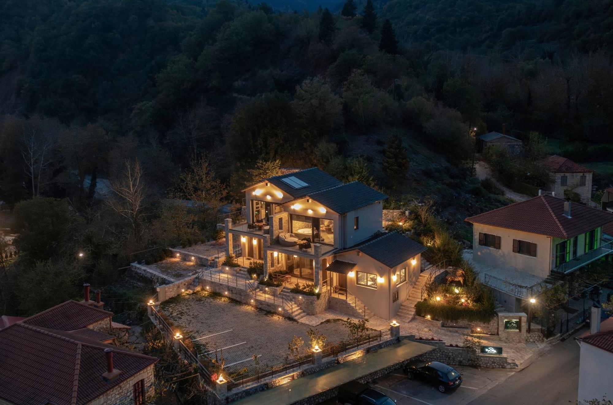 Evora Luxury Suites Mega Chorio Esterno foto