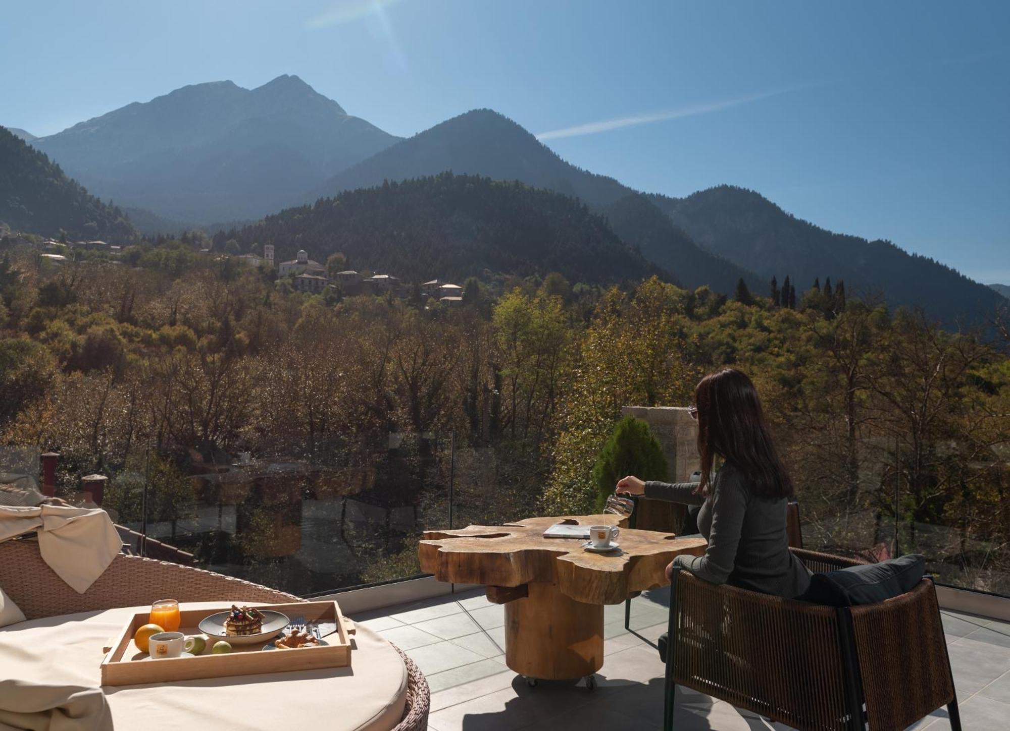 Evora Luxury Suites Mega Chorio Esterno foto
