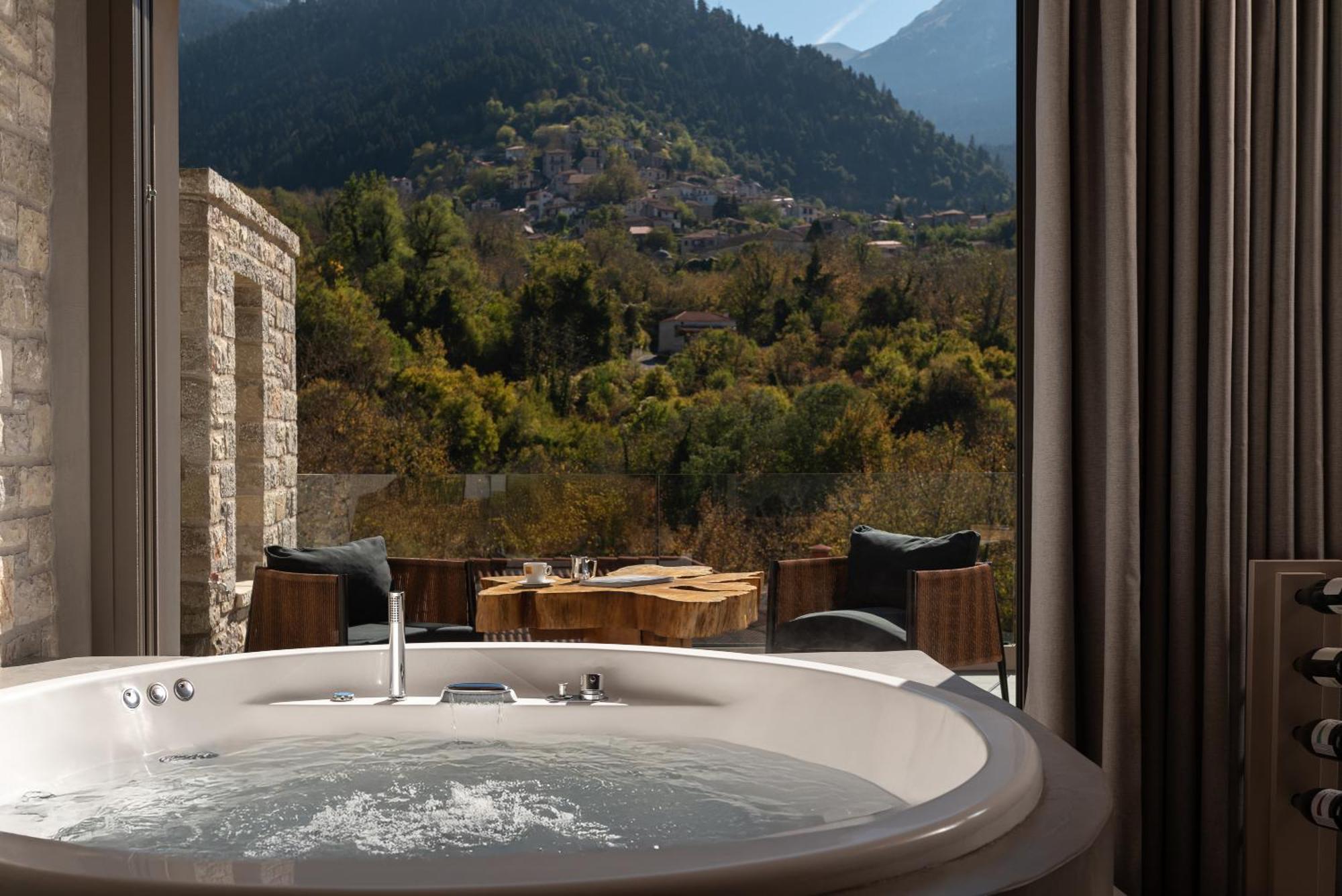 Evora Luxury Suites Mega Chorio Esterno foto