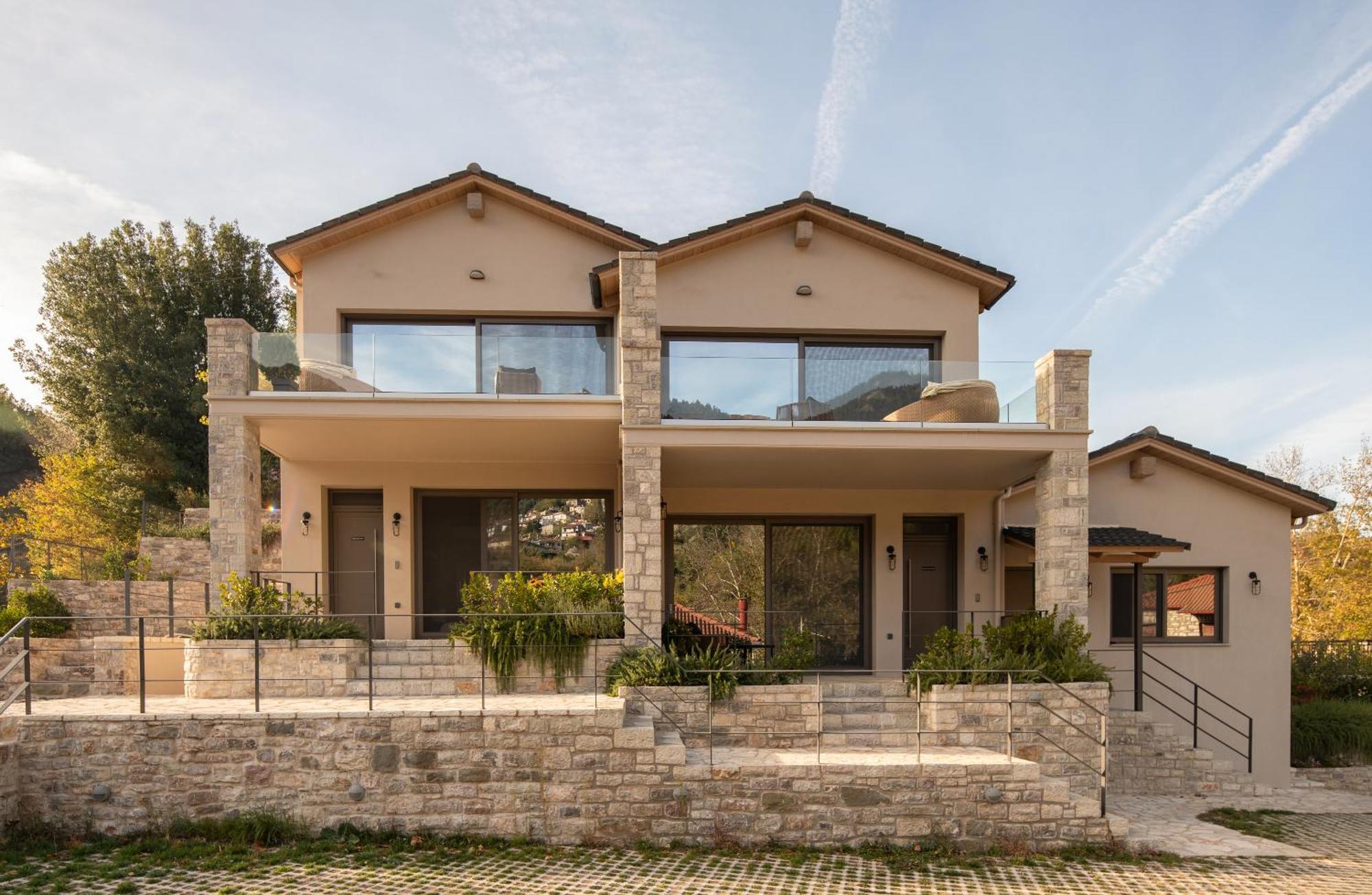 Evora Luxury Suites Mega Chorio Esterno foto
