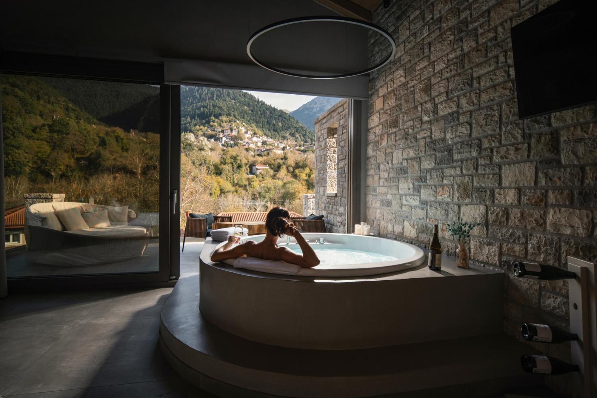 Evora Luxury Suites Mega Chorio Esterno foto