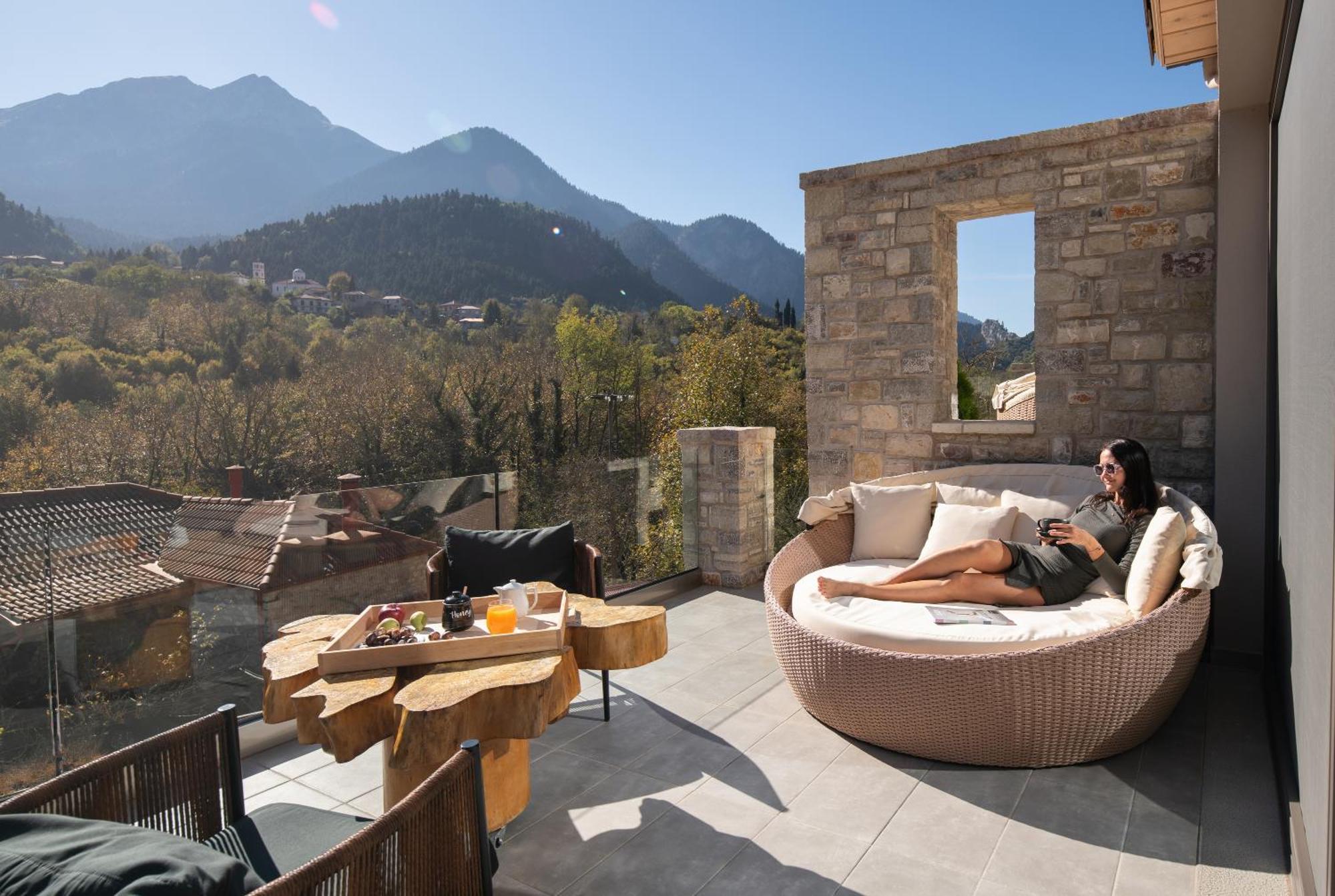 Evora Luxury Suites Mega Chorio Esterno foto