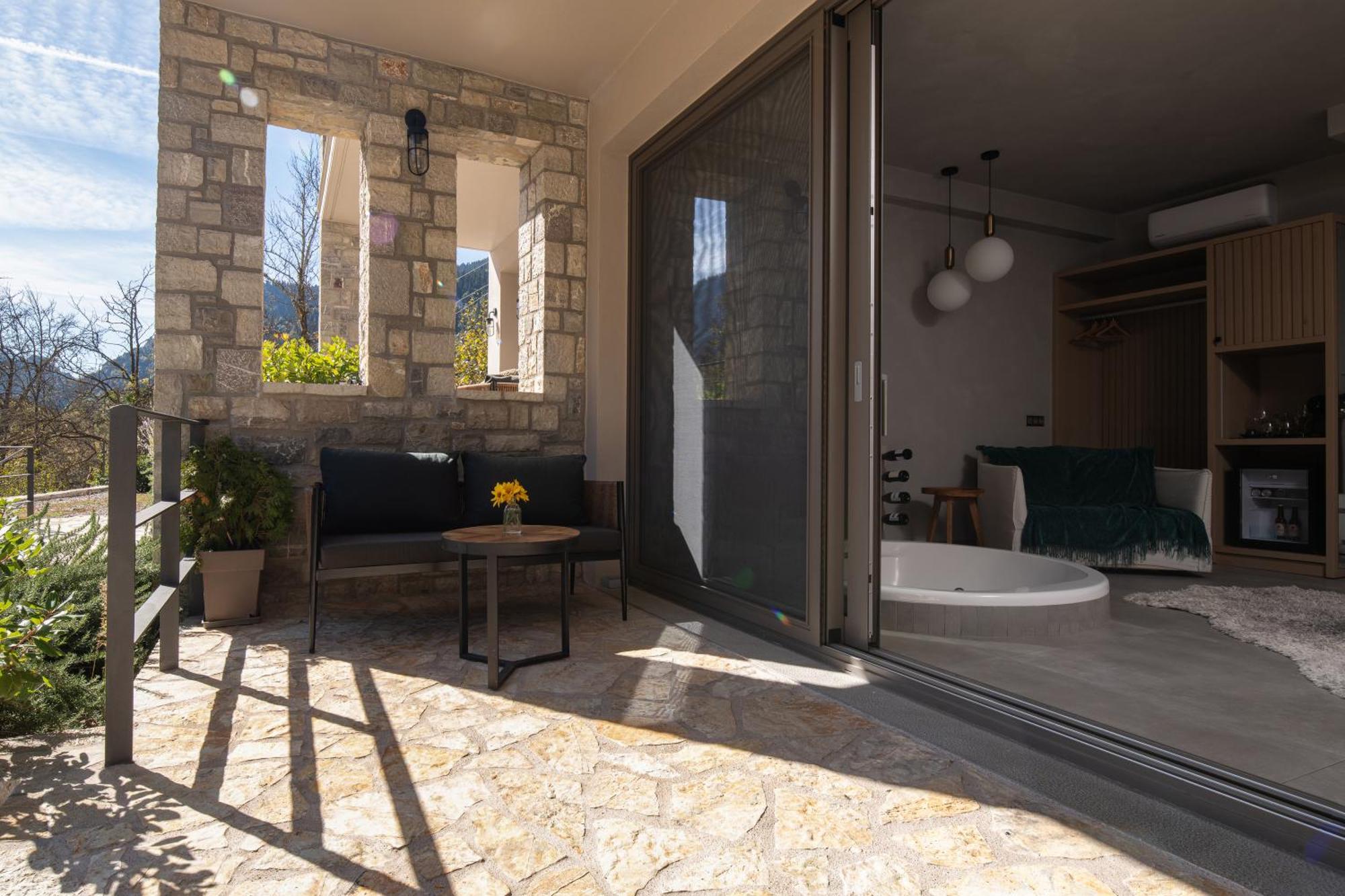 Evora Luxury Suites Mega Chorio Esterno foto