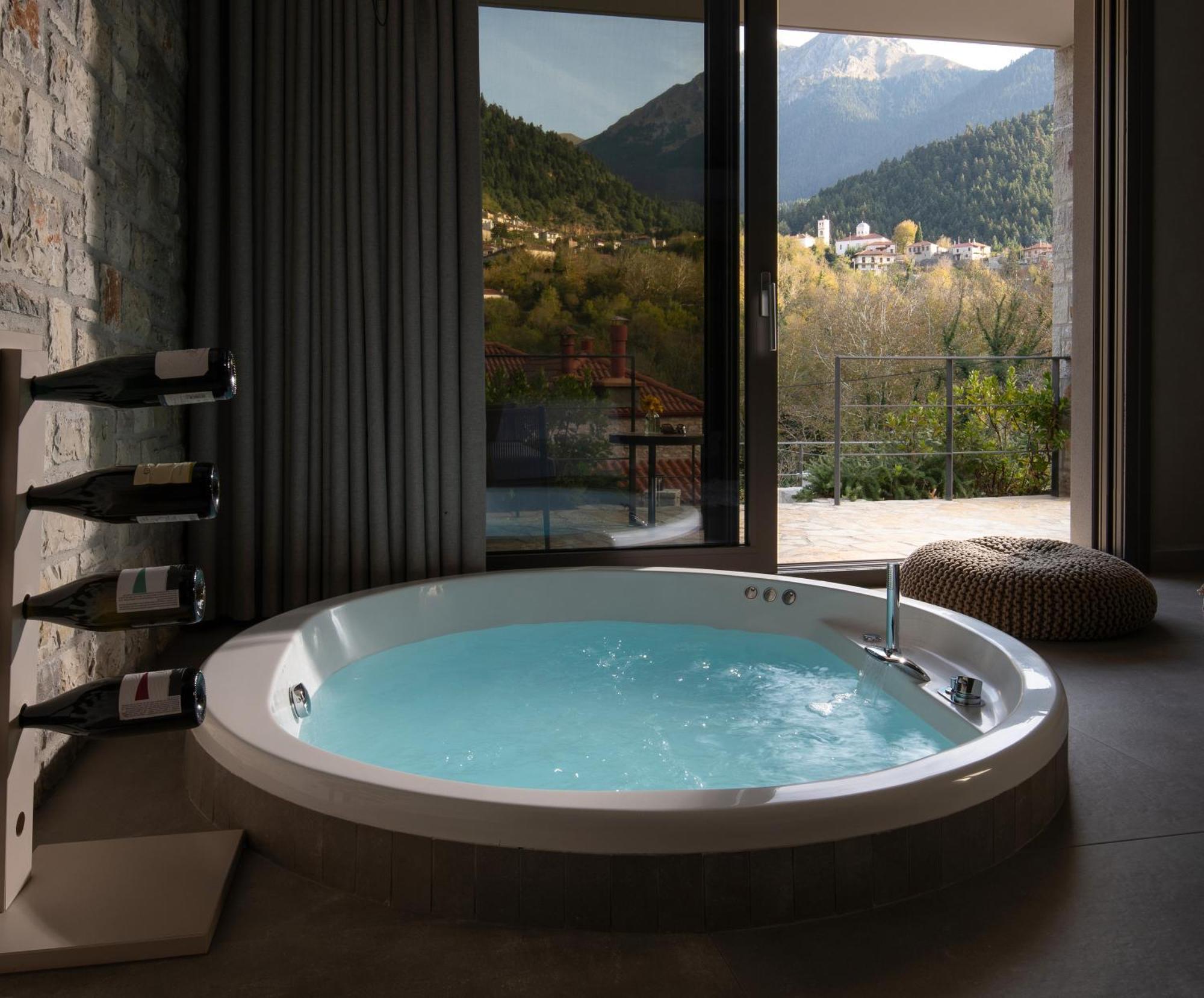 Evora Luxury Suites Mega Chorio Esterno foto