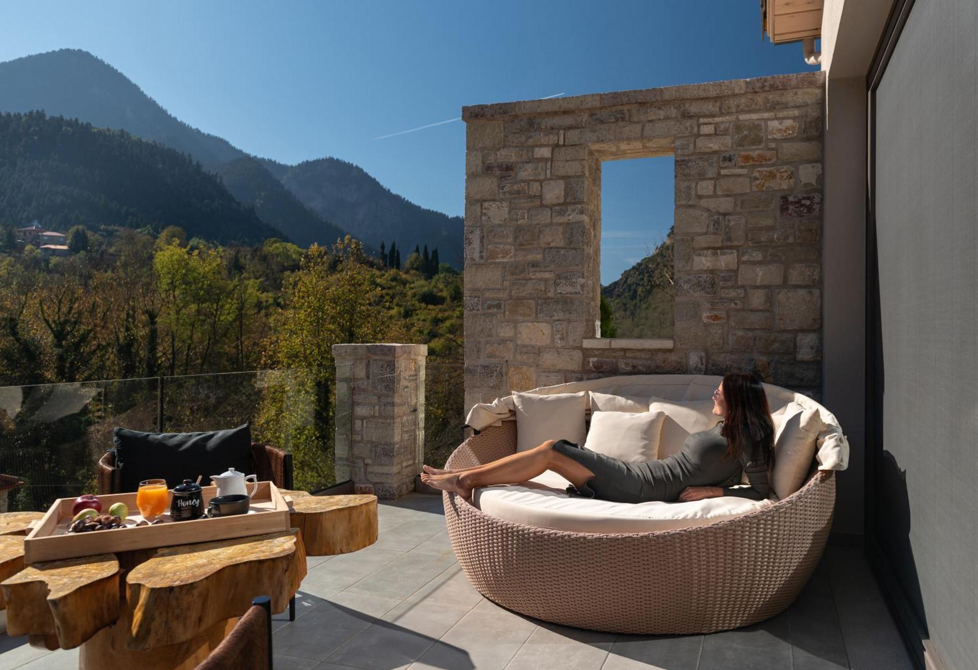 Evora Luxury Suites Mega Chorio Esterno foto