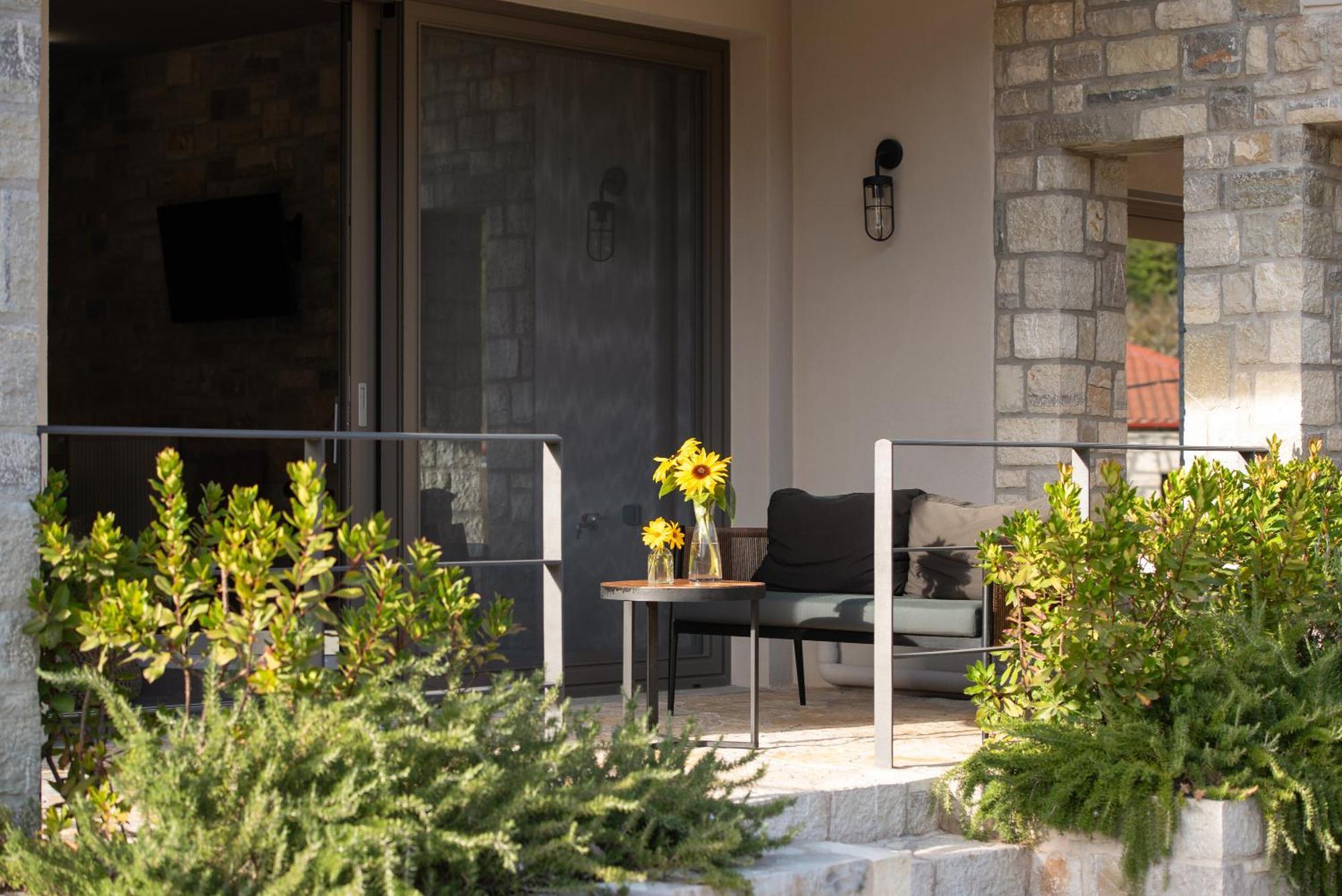 Evora Luxury Suites Mega Chorio Esterno foto