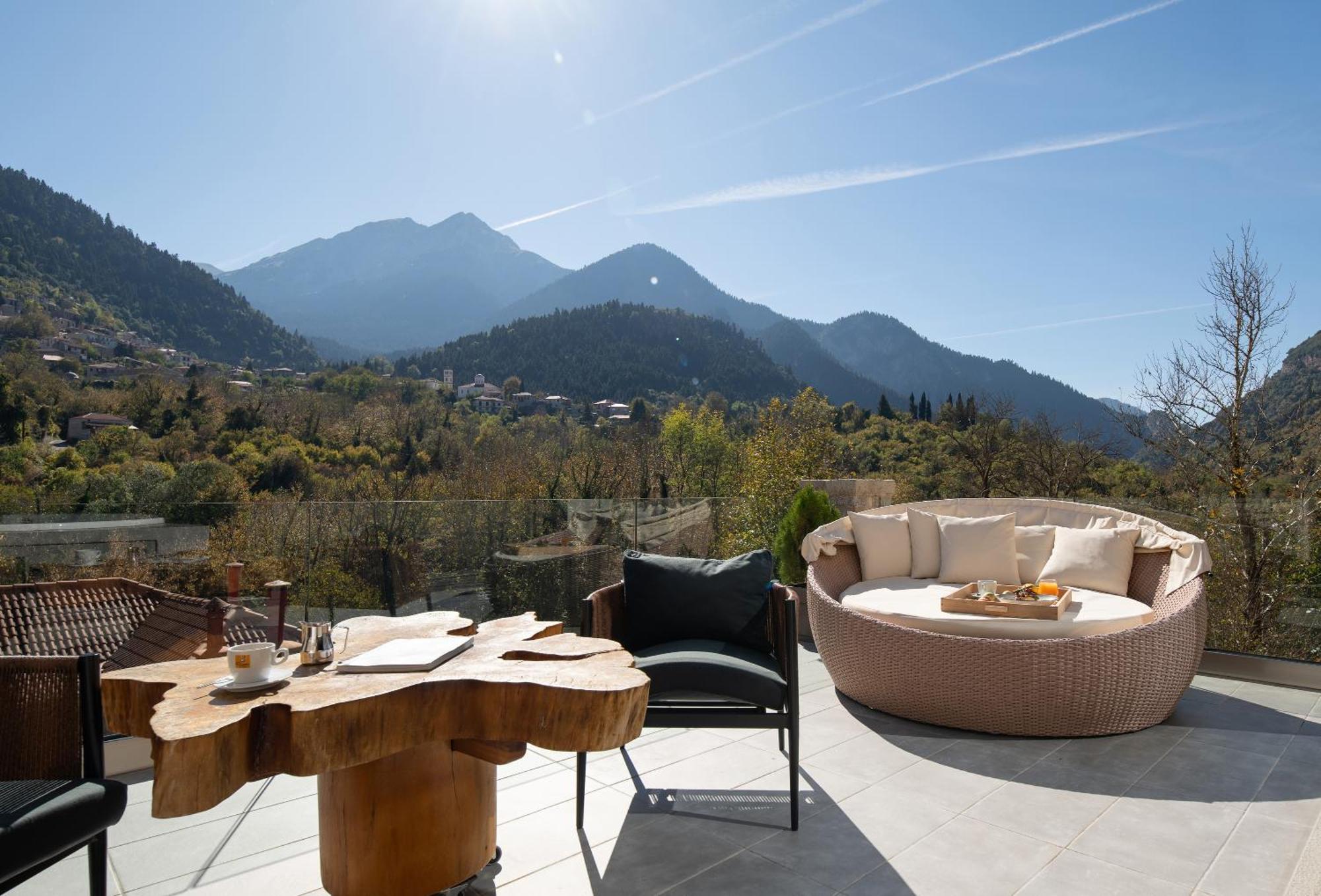 Evora Luxury Suites Mega Chorio Esterno foto