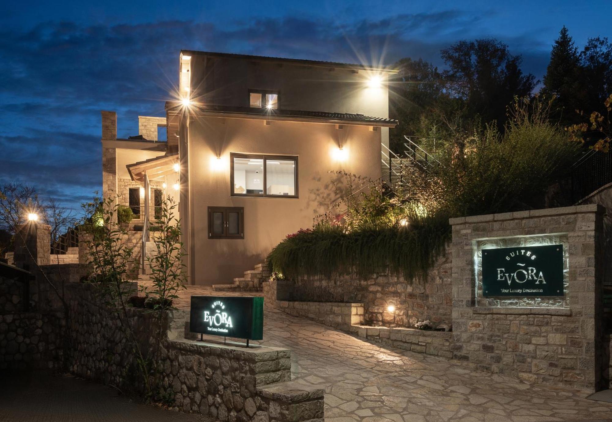 Evora Luxury Suites Mega Chorio Esterno foto